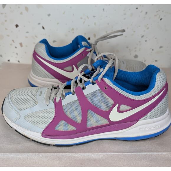 Nike Women's Zoom Elite Grey Purple Women's size 10.5M - Picture 2 of 13